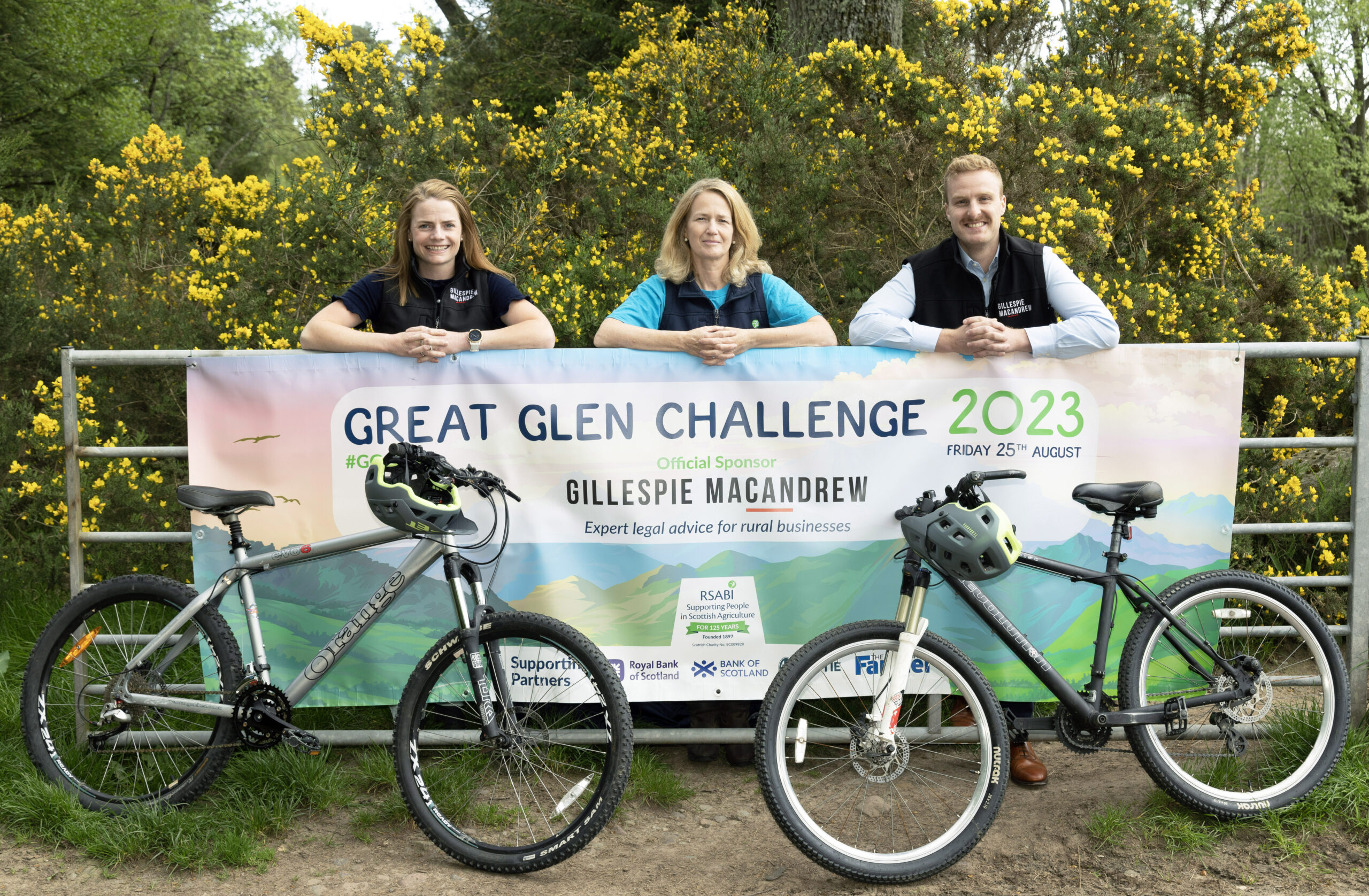 FREE TO USE PHOTOGRAPH.....
Gillespie Macandrew supporting the Great Glen Challenge 2023 raising funds for RSABI.
Pictured from left, Lois Newton (Partner at Gillespie Amacandrew), Carol McLaren (CEO RSABI) and Sam Connington (Solicitor at Gillespie Mcandrew).
See Press Release from Toni Dowling at Muckle Media Tel: 07795 248068
Picture by Graeme Hart.
©Copyright Perthshire Picture Agency
Tel: 07990 594431